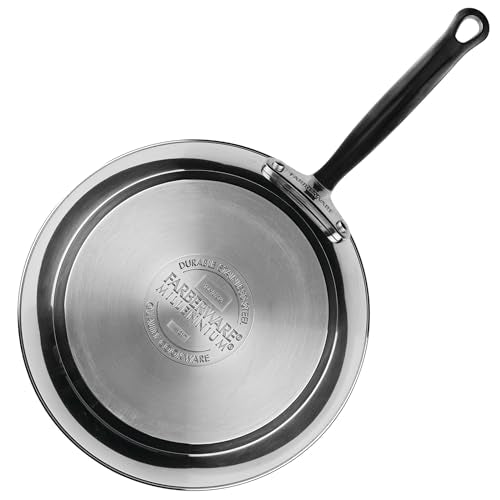 Farberware Millennium Stainless Steel Cookware Pots and Pans Set, 10 Piece