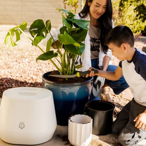 Lomi 1 | World’s First Smart Waste™ Home Food Upcycler | Turn Waste into Natural Fertilizer with a Single Button with Lomi 1, The Smart Waste™ Electric Kitchen Food Recycler